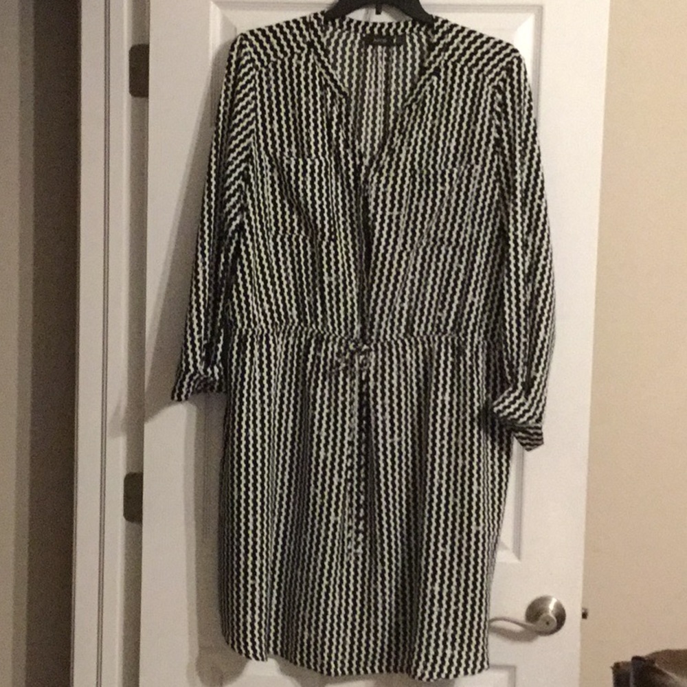Black and White Dress